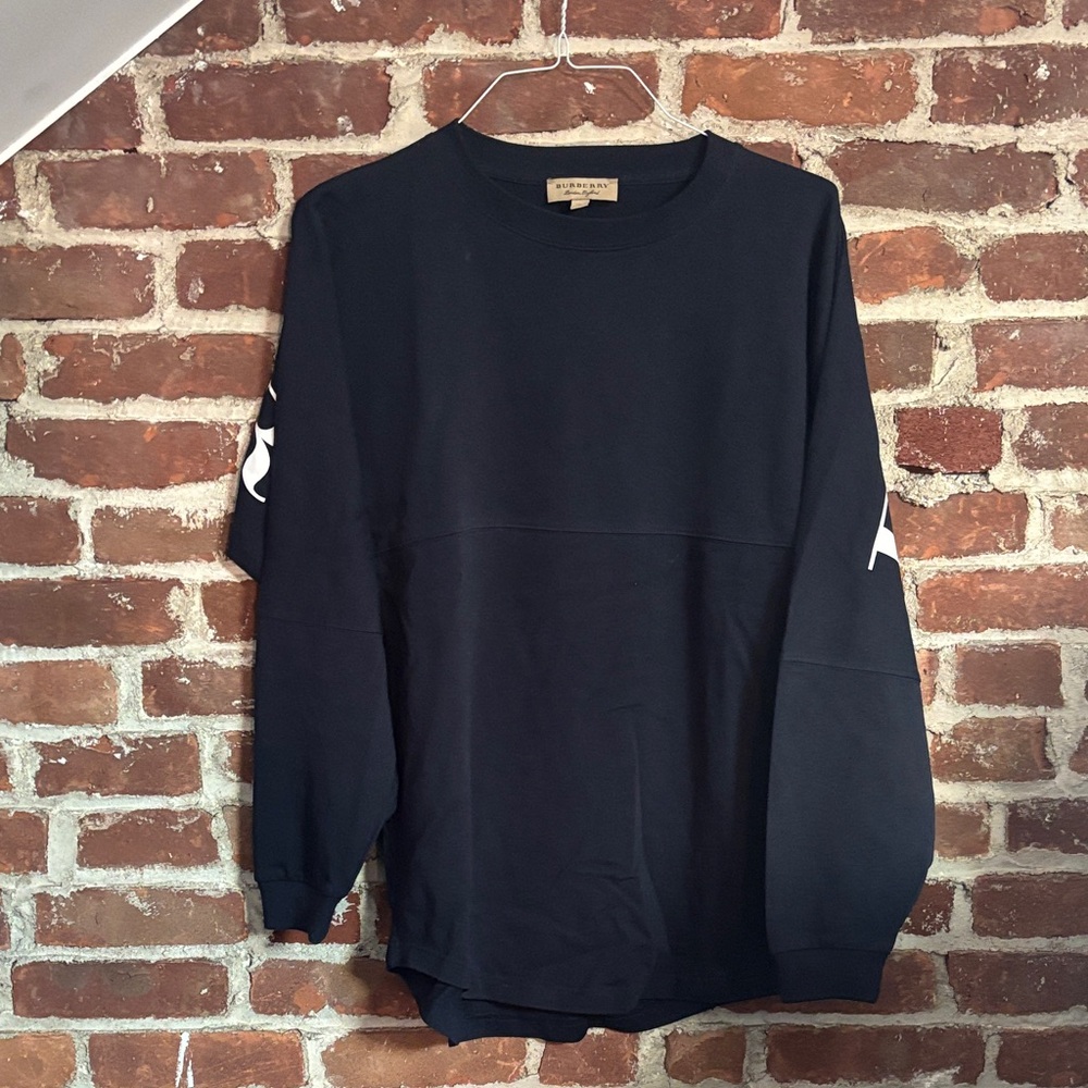 Burberry Navy long sleeve shirt